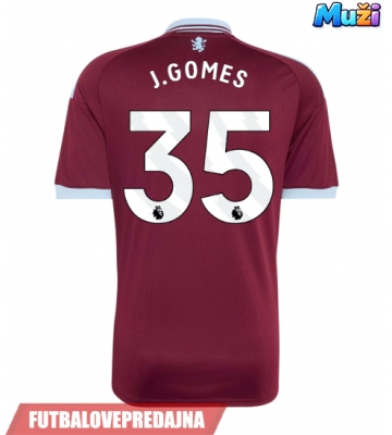 Lacne Muži Futbalové dres Aston Villa Joao Gomes #35 2026-27 Krátky Rukáv - Domáci